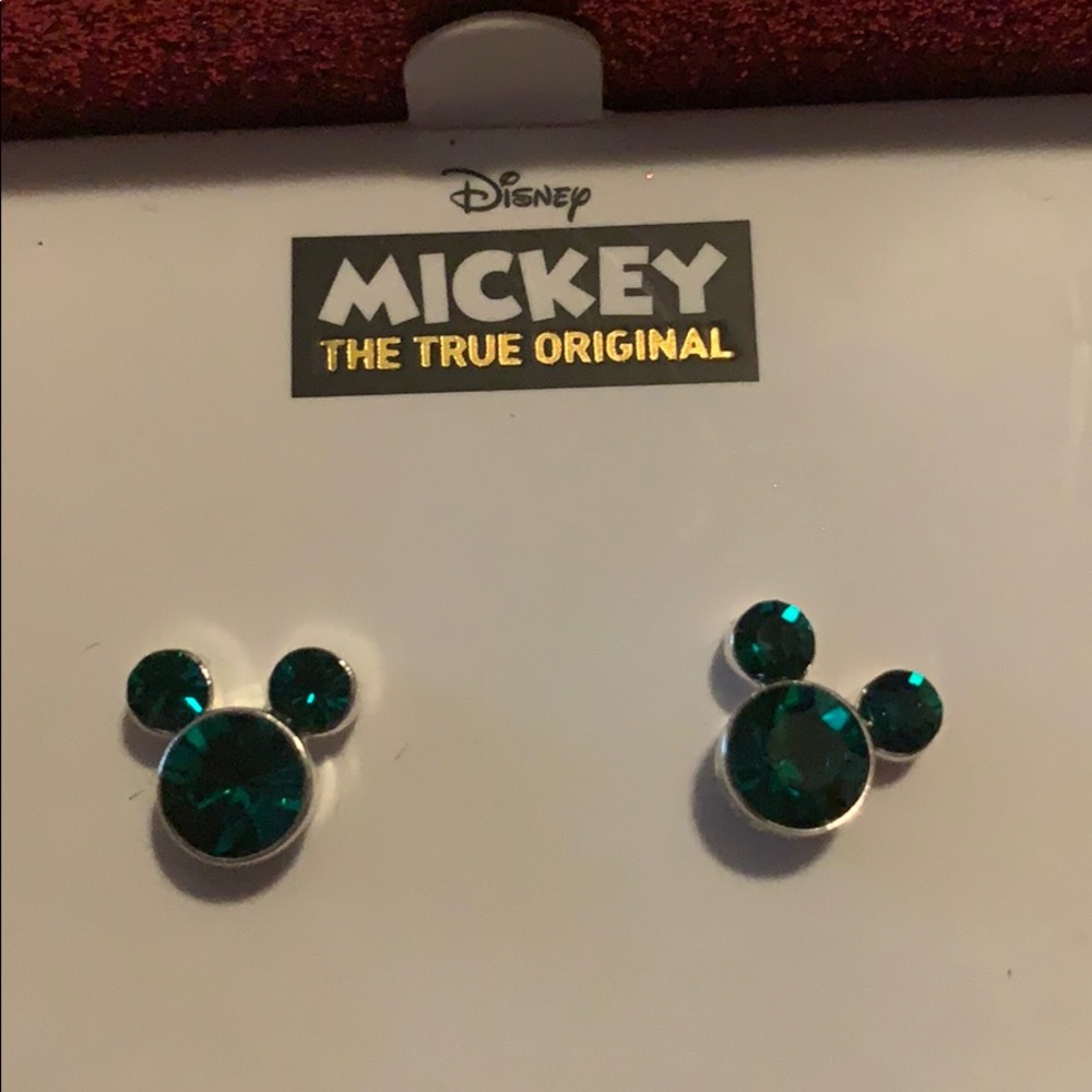 Mickey Mouse earrings for May birthday